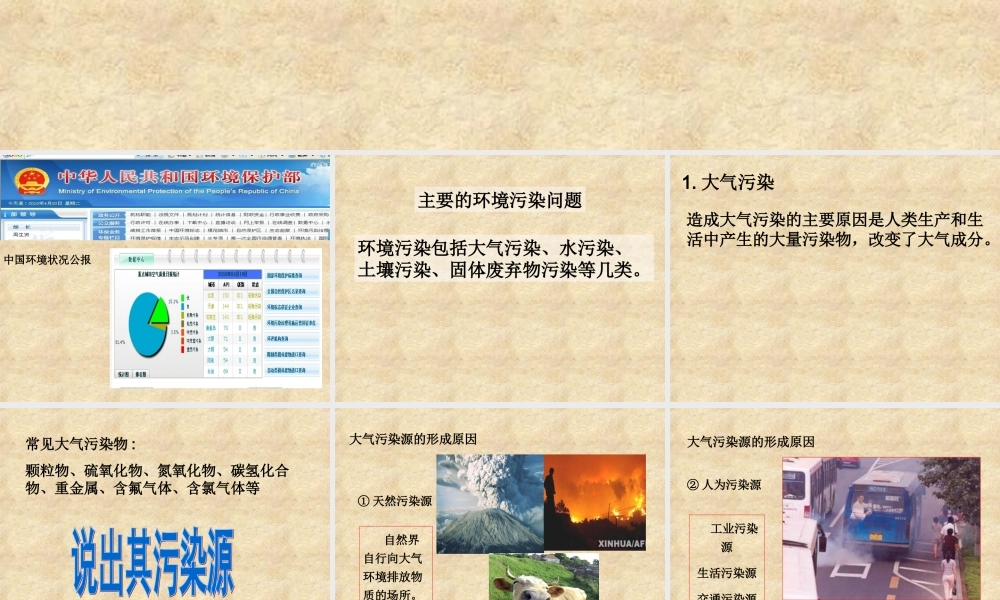 [41环境污染问题》课件(中图版选修6)
