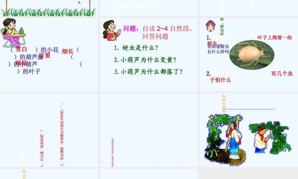 《我要的是葫芦》PPT课件
