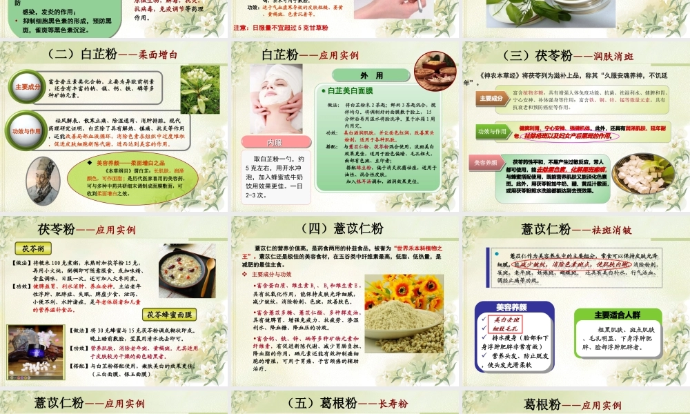 中医药美容—现场讲解版-8-9