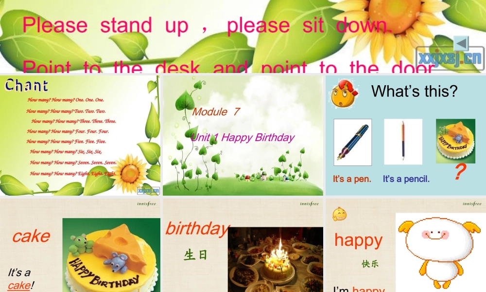 (外研版)三年级Module-7-Unit-1-Happy-Birthday!(1)