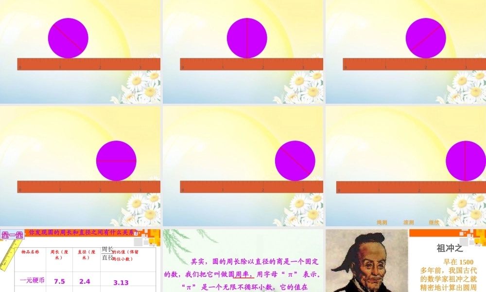 《圆的周长》PPT课件