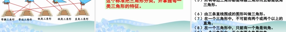 小学数学2011版本小学四年级三角形分类-(3)