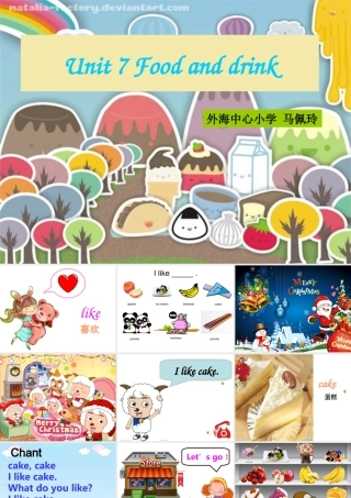 Unit7Foodanddrink(余凤英)