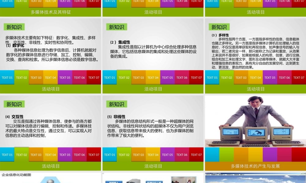 第一章认识多媒体技术
