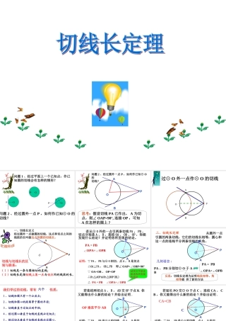 切线长定理课件