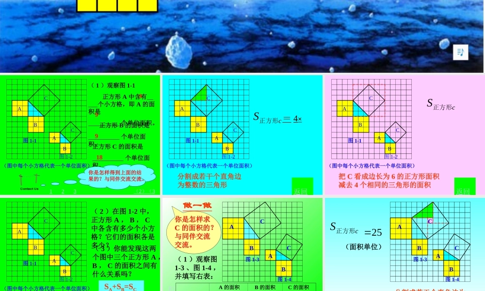 1。1探索勾股定理