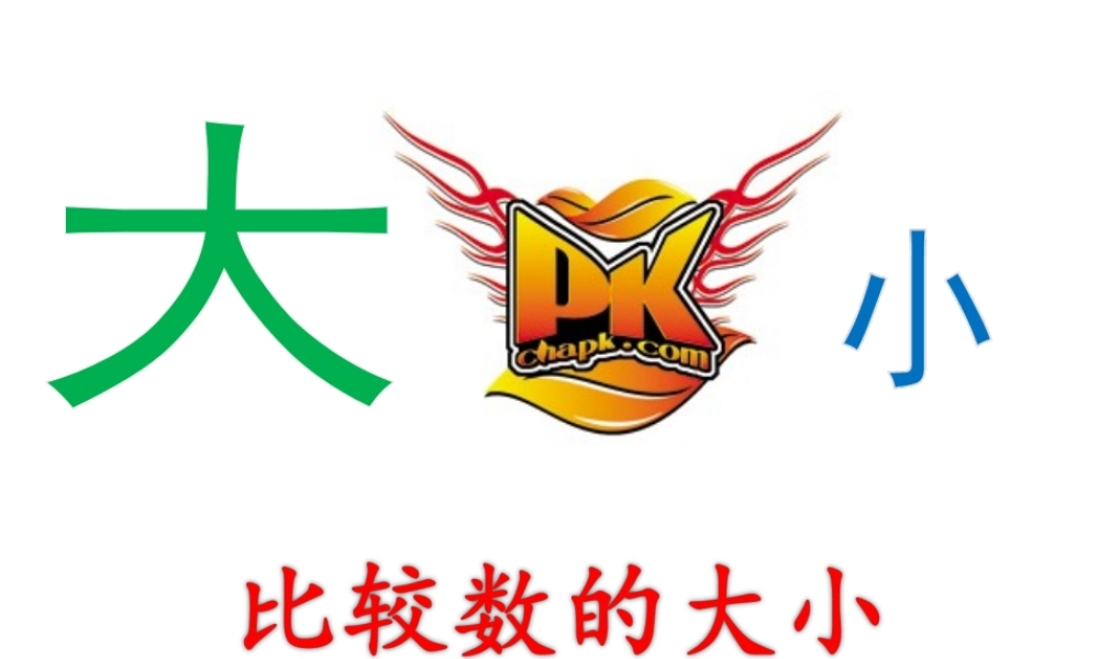 比较大数的大小