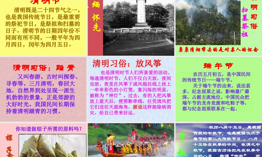 《寻找家乡的民风民俗》课件2