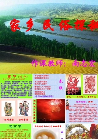 《寻找家乡的民风民俗》课件2