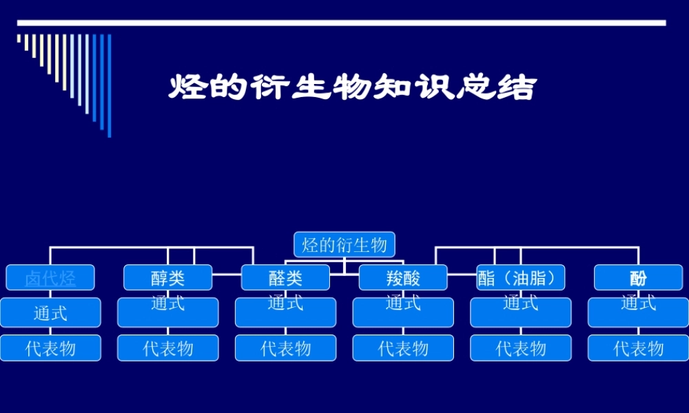 (好)烃的衍生物复习课课件[1]