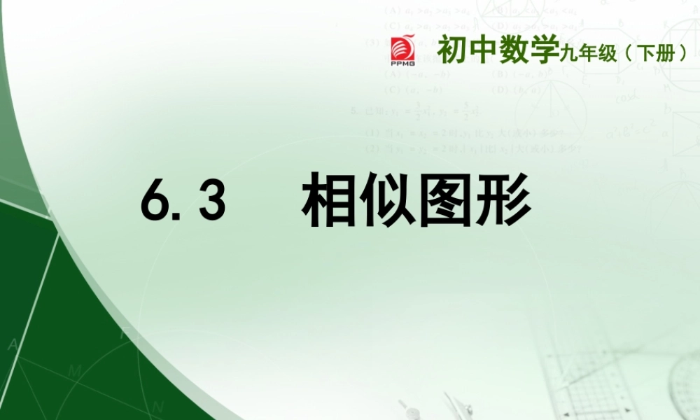 6.3相似图形-(3)