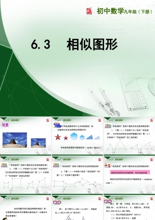 6.3相似图形-(3)