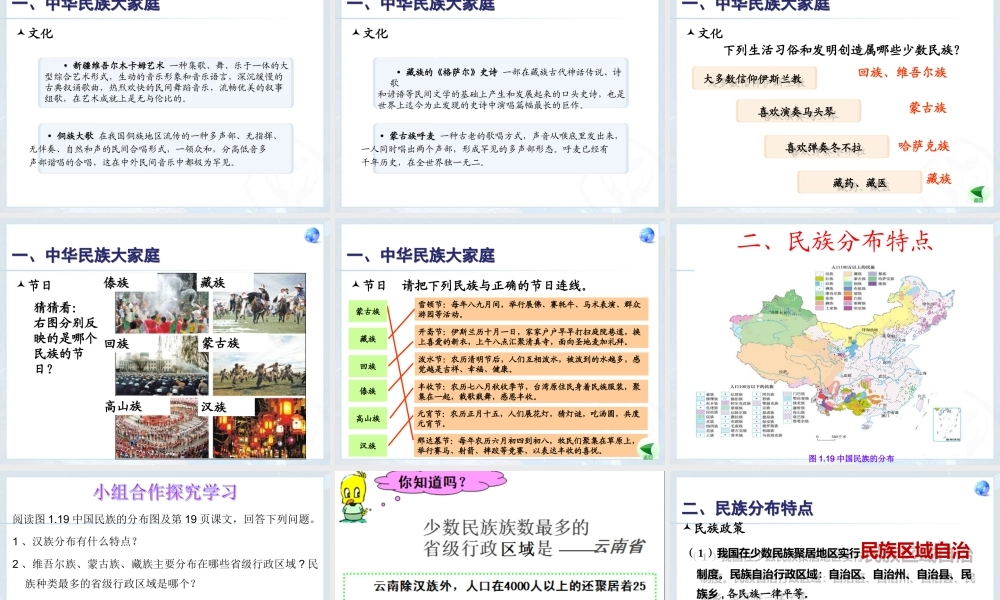 第三节-多民族的家庭-(2)