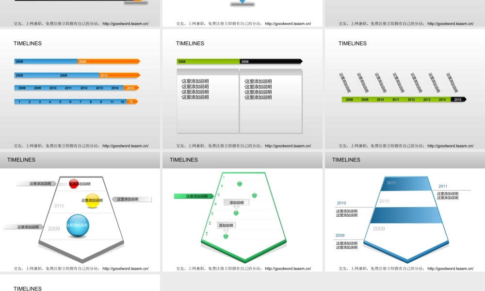 PPT制作流程图表