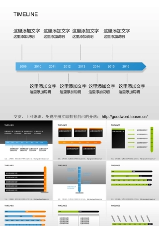 PPT制作流程图表