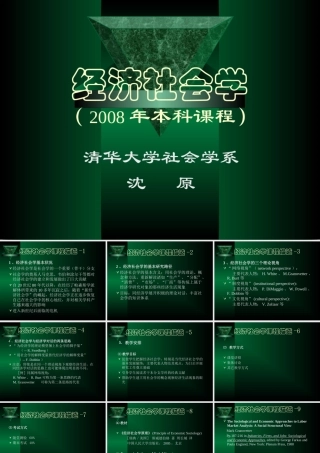 经济社会学课件1