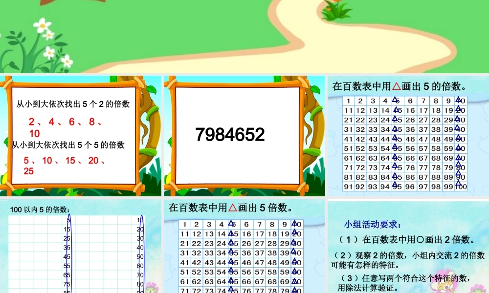 2、5倍数的特征xm