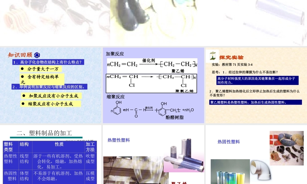 3.3高分子化合物与材料
