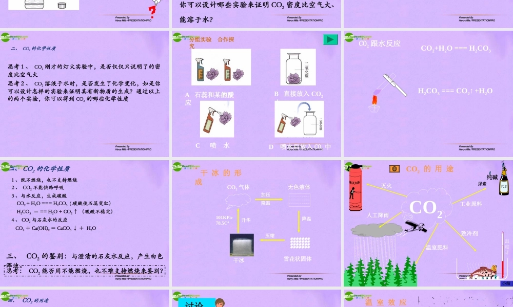 二氧化碳和一氧化碳PPT