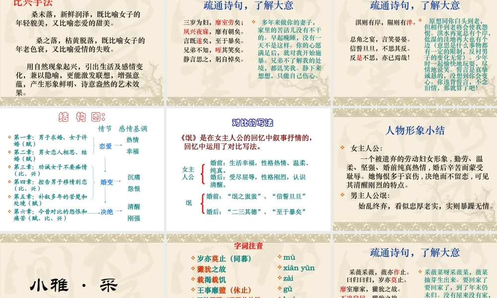 《诗经两首》蔡于玲