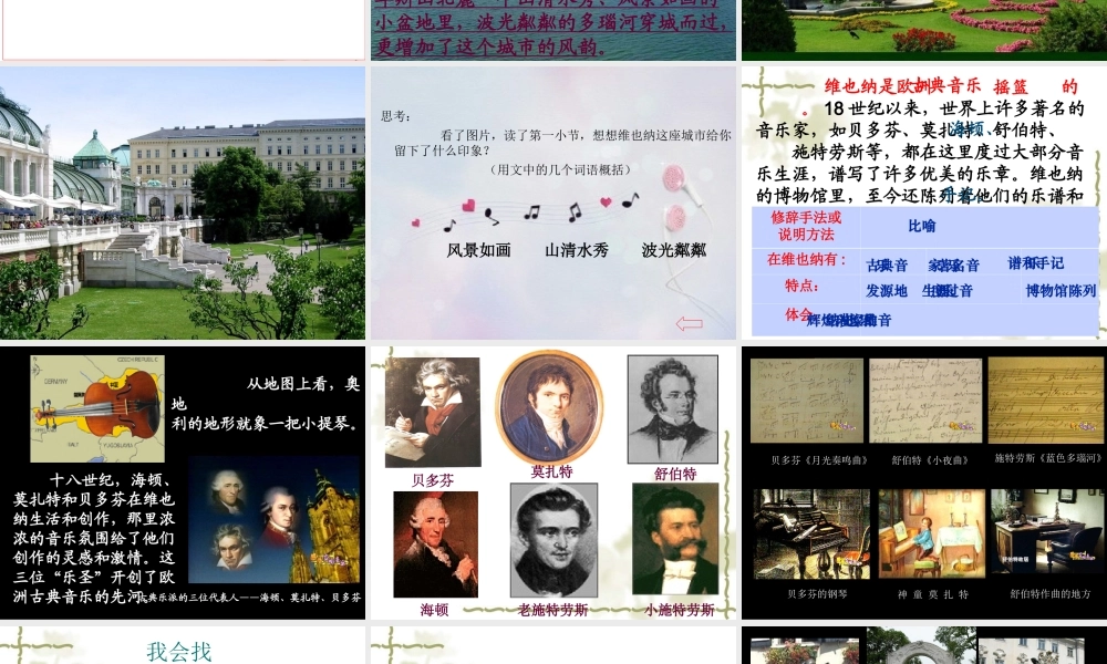 9音乐之都维也纳