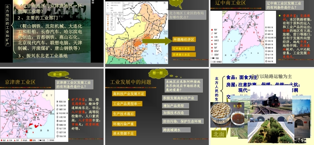 第六章--北方地区第一节--区域特征--课件