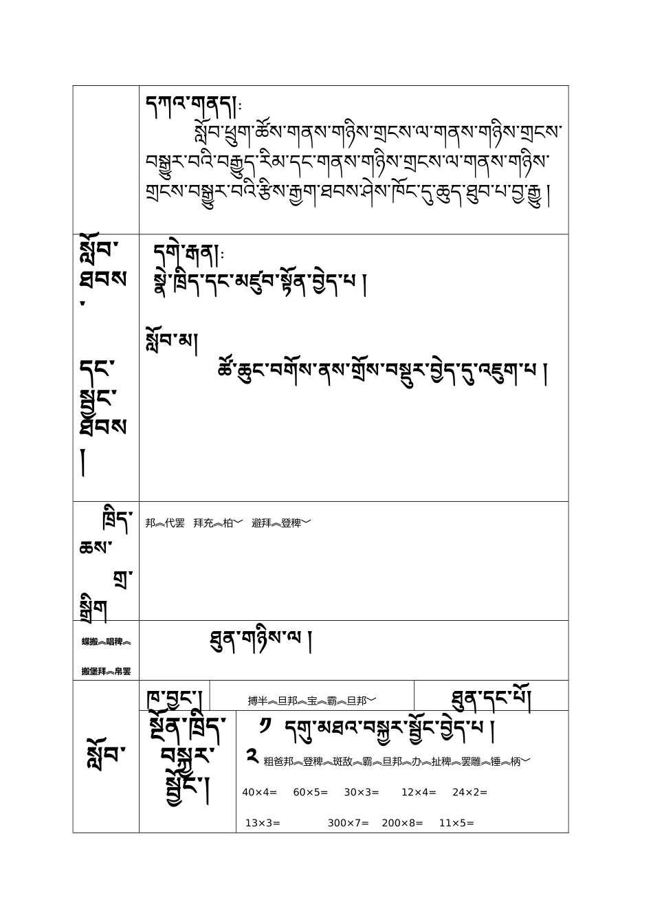 人教2011版小学数学三年级两位数乘两位数的计算方法_第2页