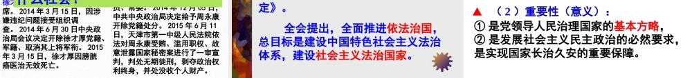6-1人民当家做主的法治国家(课件)