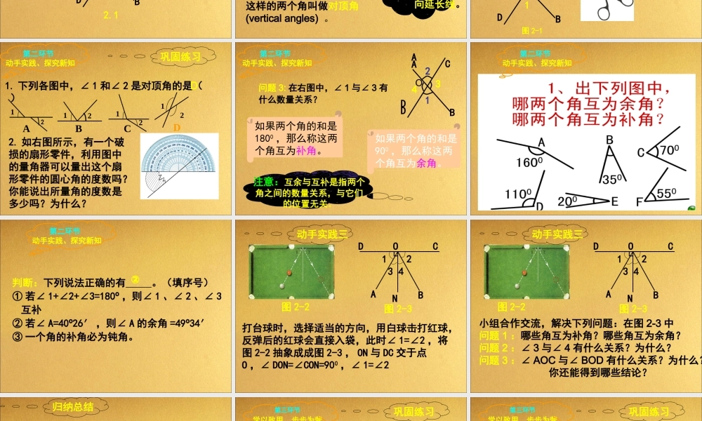 2.1两条直线的位置关系-1