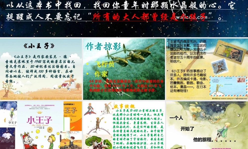 《小王子》课件
