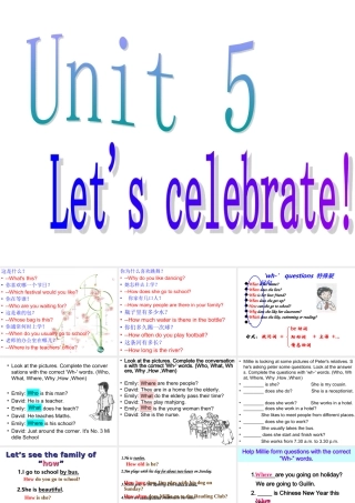 Unit5-Let's-celebrate!Grammar