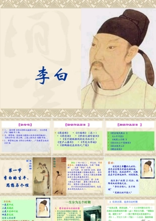 高考语文-李白教案课件(共82张PPT)
