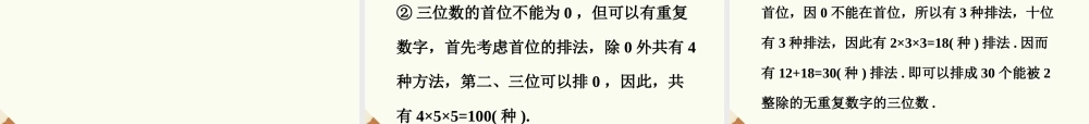 《1.1.2分类加法计数原理与分步乘法计数原理的应用》课件1