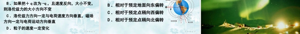 4.磁场对运动电荷的作用——洛伦兹力