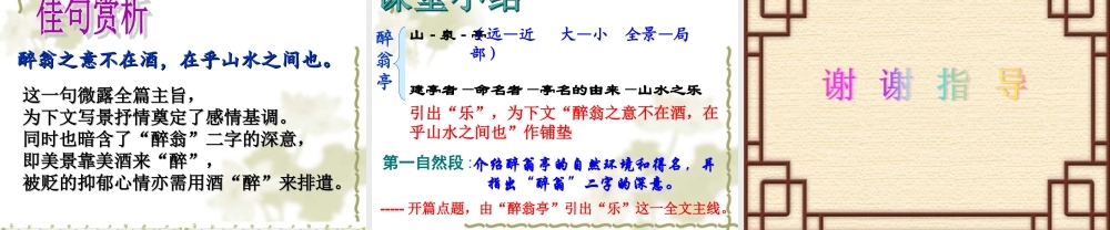 解析《醉翁亭记》第一段