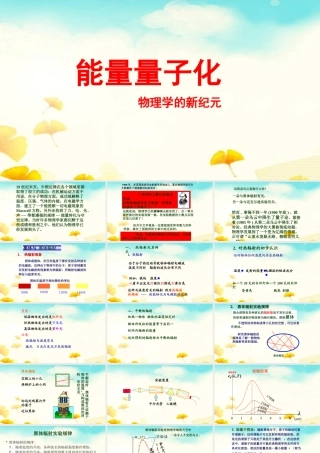 1.量子概念的诞生