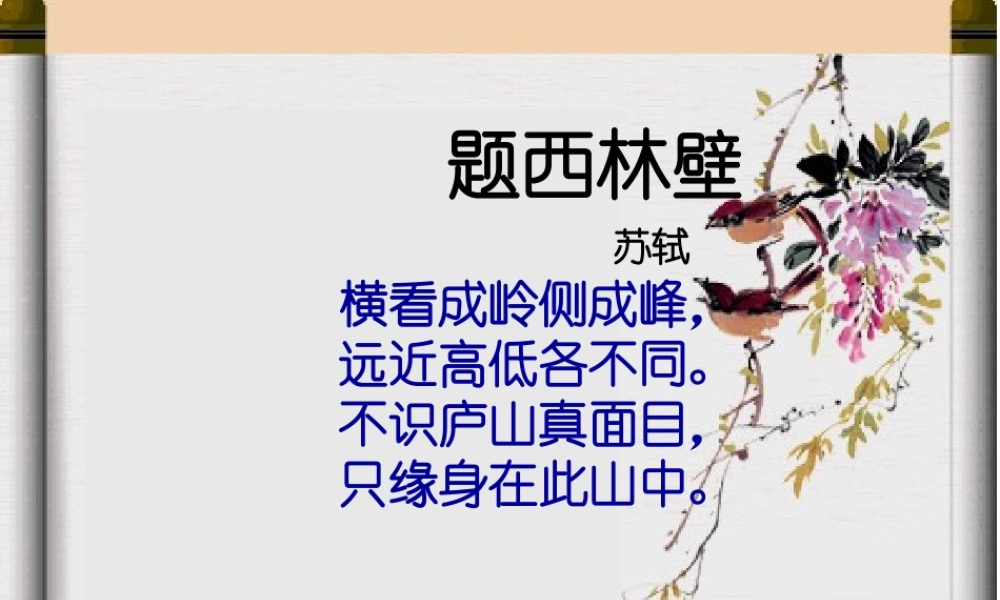 《事物的正确答案不止一个》ppt课件