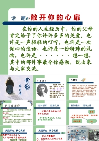 《背影》ppt