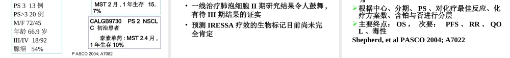 肺癌的生物靶向治疗进展