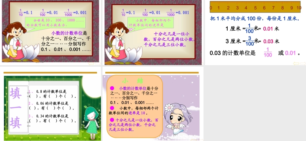 《小数的意义和读写法》