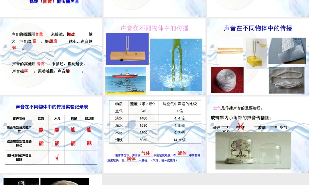 《声音是如何传播的》课件2
