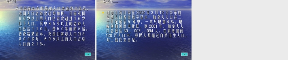 第五单元第1课-世界的人口