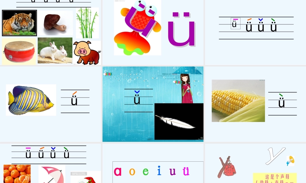 (部编)人教2011课标版一年级上册iuvyw