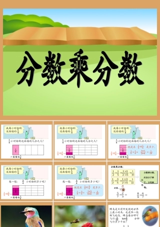 《分数乘分数》教学课件-2