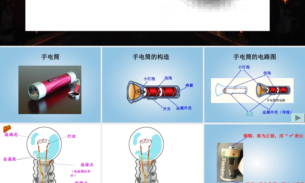 青岛版三年级科学下册课件《灯泡亮了》