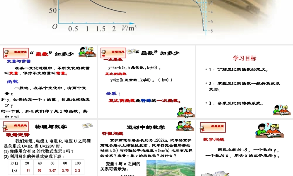 反比例函数定义-(2)