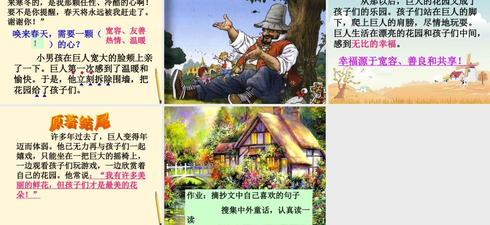 《巨人的花园》课件6