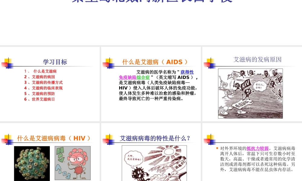 第三节-艾滋病的发生与流行