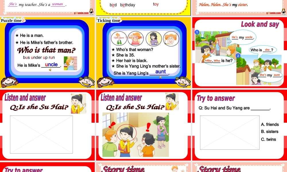 Unit8-We're-twins-Story-time