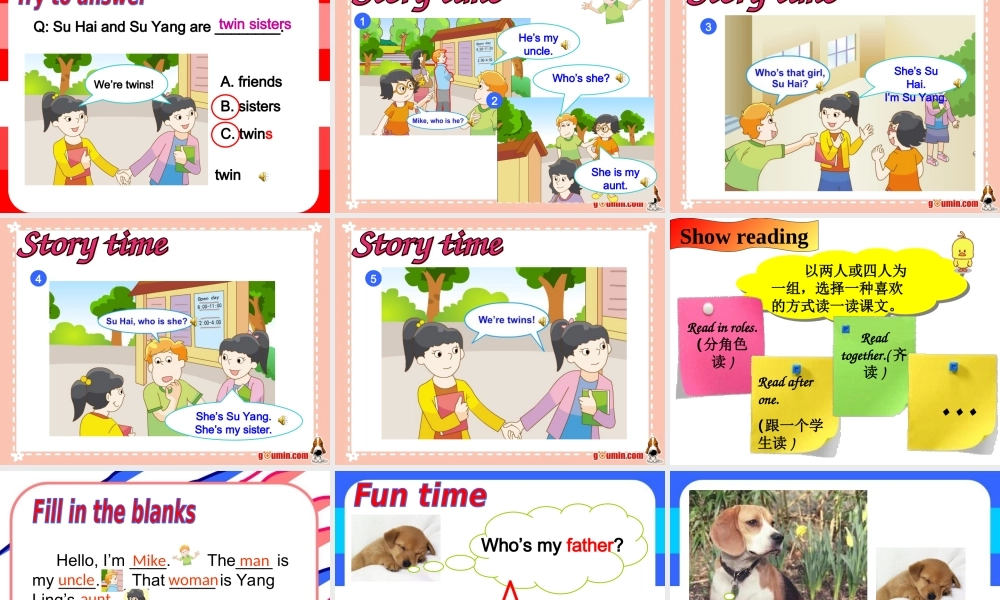 Unit8-We're-twins-Story-time